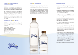 about elo oxygen-rich drinking water drinking guide the