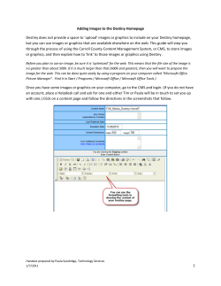 Destiny Image on Homepage