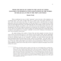 From The House of Usher to The Louse of Usher