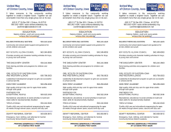 education education education - United Way of Clinton County Iowa