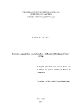 Evaluating a prediction engine based on collaborative