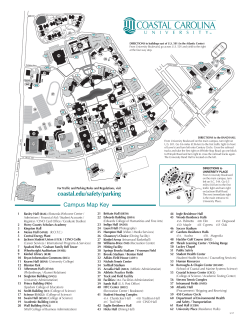 Campus Map - Coastal Carolina University