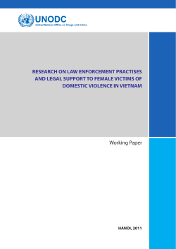 RESEARCH ON LAW ENFORCEMENT PRACTISES AND LEGAL