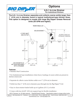 ILS-1 Informational Sheets