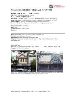 Heritage Inventory PURDY`S BUILDING 135 (B26.7
