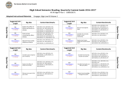 Edge B Year 1 - Lee County School District