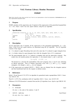 F02BJF - Numerical Algorithms Group