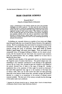 IRISH CHARTER SCHOOLS