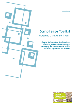 Charity Commission Compliance Toolkit