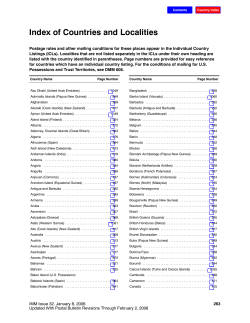 Country Index