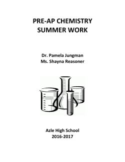 PAP Chemistry