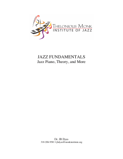 jazz fundamentals - International Jazz Day