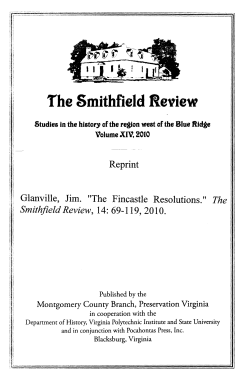 The Smithfield Review