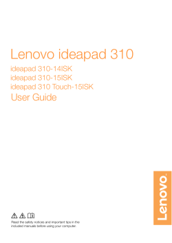 Lenovo ideapad 310