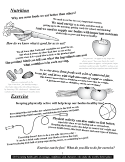 Nutrition - A.L. Schutzman