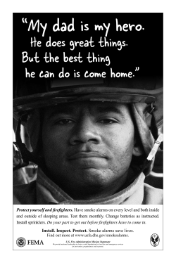 Smoke Alarms Save Lives.
