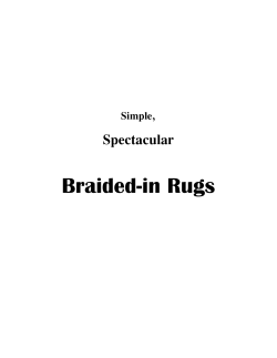 Spectacular Braided-in Rugs