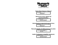 Quick Start Owner`s Manual Manual de inicio r&aacute;pido del