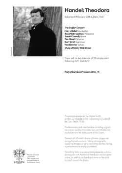 Handel: Theodora