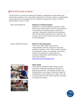 2014-2015 - Pearson Educational Foundation