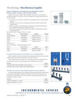 Microbiology - Environmental Express