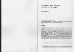 The Magna Charta Libertatis of