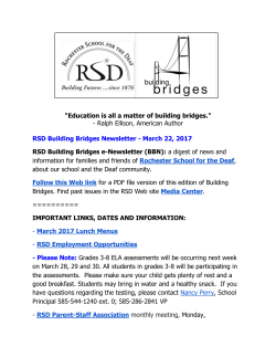 March 22, 2017 - Rochester School for the Deaf