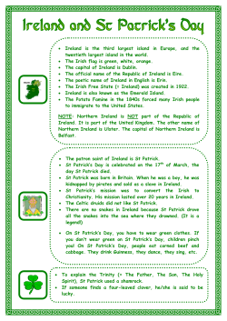 Ireland is the third largest island in Europe