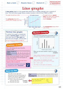Line graphs - Pearson Schools and FE Colleges