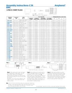 Assembly Instructions-C26