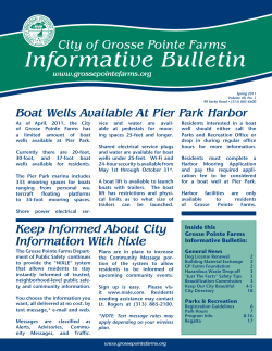 Grosse Pointe Farms Spring News 2011