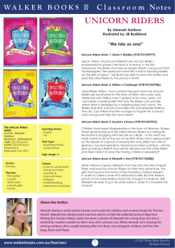 Unicorn Riders - Walker Books Australia