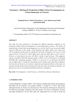 Parameters Affecting the Production of High Carbon