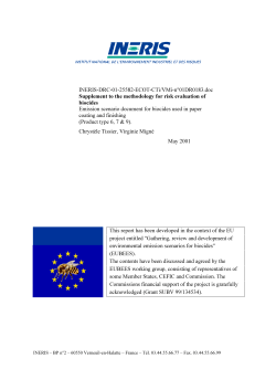 IC-12 / UC-39/116 Pulp, Paper and Board Processing Industry