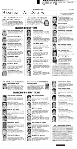 Baseball - High School Sports
