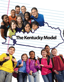 The Kentucky Model - Association of Chamber of Commerce