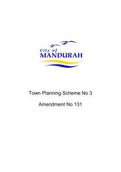 Scheme Amendment - Template
