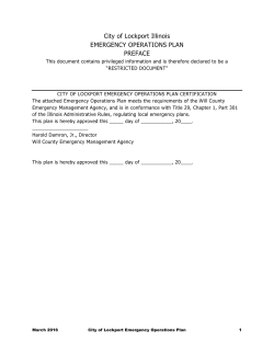 0 - Lockport EMA Plan