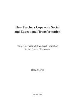 How Teachers Cope with Social and Educational