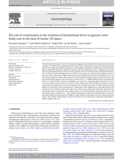 The role of condensation