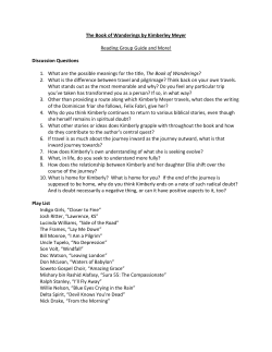 The Book Of Wanderings