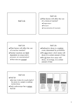 Half Life - Hicksville Public Schools