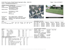 Property Record Cards - Indian River County Property Appraiser