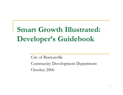 Smart Growth - City of Bentonville