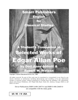 Cov-Edgar Allan Poe
