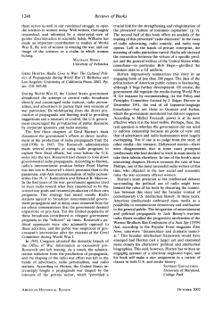 Gerd Horten. Radio Goes to War: The Cultural Politics of