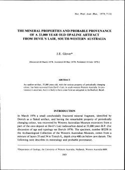 the mineral properties and probable