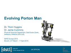 Evolving Porton Man