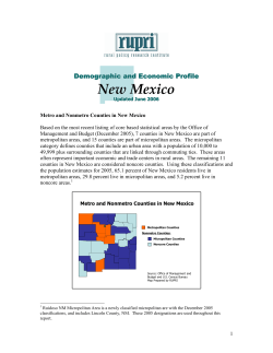 New Mexico New Mexico - Rural Policy Research Institute