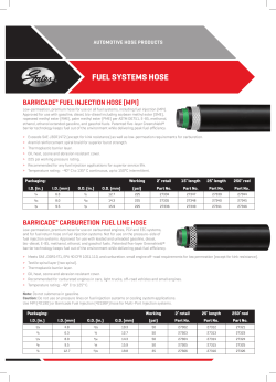 fuel systems hose